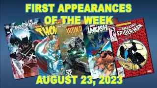 First Appearances of the Week: August 23, 2023