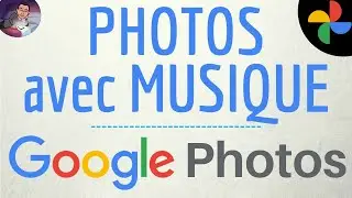 MONTAGE gratuit avec GOOGLE PHOTO,  comment faire une vidéo en musique avec mes photos en gratuit