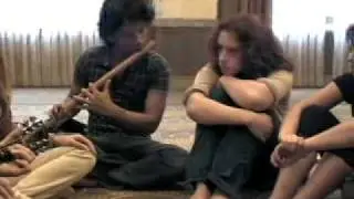 Deva Premal chants Gayatri Mantra to the Teen Talking Circles girls