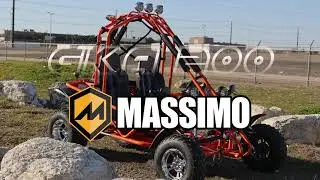 Massimo GKA 200 Go Kart - 10hp Baja Buggy w/ Oversized Tires