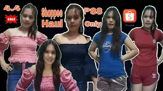 88 Pesos na  Lang! Maganda Ba?/4.4 Sale Shoppee Haul