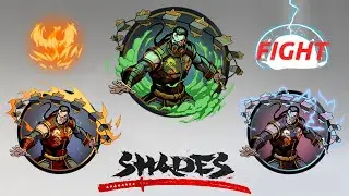 Shadow Fight Shades all Master BOSS Battle #shadowfight #shadowfight2