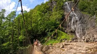 Our waterfall camp