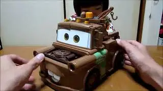 トミカ ディズニー カーズ ピクサー基地に変身！メーター 開封紹介 ️くるまのかたちから 秘密基地に簡単チェンジ ️Disney Cars TOMICA TOY アニメ おもちゃ