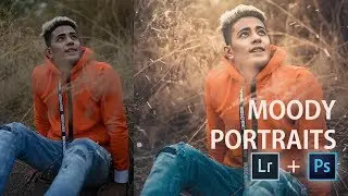 How to Edit like Danish Zehen @pixeleyes_ Lightroom & Photoshop Editing Tutorial Moody Portrait