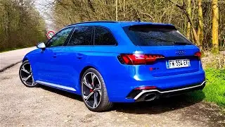 2021 Audi RS4 Avant (450PS) POV DRIVE OnBoard Pure Driving Sound