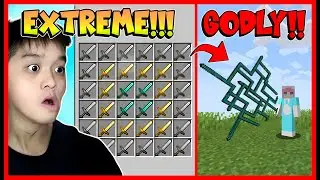 MINECRAFT TAPI ITEM BISA DI UPGRADE MENJADI EXTREME LVL 9.999.999 !! Feat  @sapipurba ​