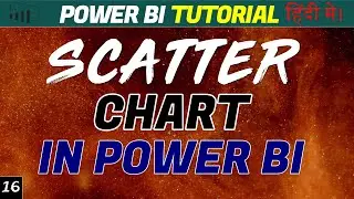 How to create Scatter Plot Chart in Power BI | Power BI Tutorial |