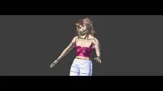 Blender v2.72 - Breast Jiggle physics with Makehuman model (2)