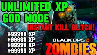 BO6 GLITCH - NEW GOD MODE UNLIMITED XP GLITCH / CAMO GLITCH BO6! (NEW GOD MODE GLITCH BO6 ZOMBIES!)