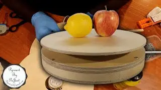 Making a simple wooden turntable for 360 photography