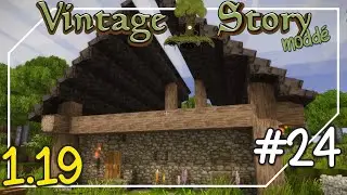 Vintage Story #24 - J'avance le toit !