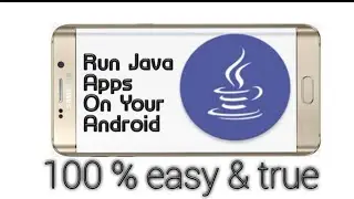 How To Run and install java apps on Android in bengali