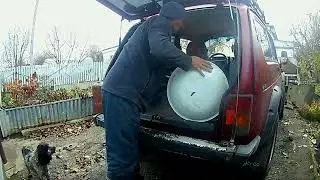 Коптильная камера из водонагревателя