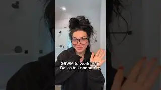 Get ready with me to work from Dallas to London✈️👩🏻‍✈️🇬🇧 #flightattendant #grwm #getreadywithme
