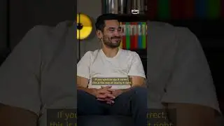 Ilkay Gundogan was quick to correct his wife 😅