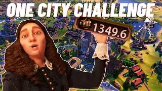 1300 tourism in a single city? - Civ 6 Sweden One-City Challenge