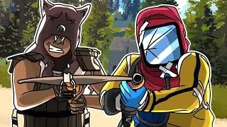 ЖДАЛИ НАПАДЕНИЯ, НО НЕ КТО НЕ РЕШИЛСЯ/ИГРА С ОПЫТНЫМИ ИГРОКАМИ В Раст Rust