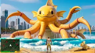 УДАЛИЛ ВСЮ ВОДУ И НАШЕЛ УЖАСНОГО МОНСТРА ГЛУБИНЫ В ГТА 5 МОДЫ! МОНСТРЫ и SCP ОБЗОР МОДА GTA 5 ОНЛАЙН