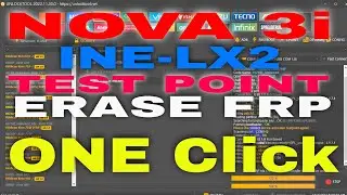 NOVA 3i (INE-LX2) ERASE FRP VIA USB 1 0 TEST POINT ONE Click
