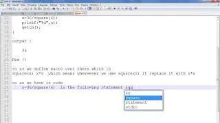 Macro expansion in c language