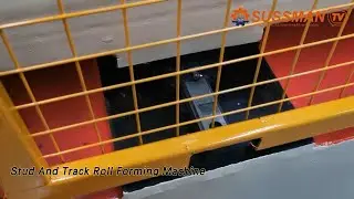PLC Control Stud And Track Roll Forming Machine 8m/Min With Hydraulic Cutting