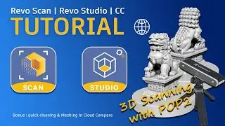 Revo Scan | Revo Studio | CC | 3D scanning with Revopoint POP2