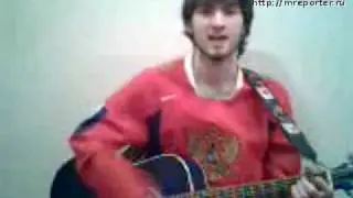 Россия - Латвия 8 - 2 Russian Hoсkey song!
