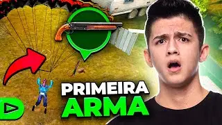 SÓ VALE USAR A PRIMEIRA ARMA QUE ENCONTRAR NO FREE FIRE!!
