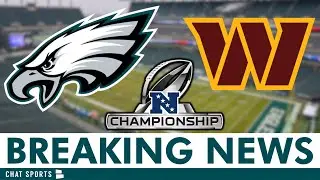 🚨BREAKING🚨 Eagles Will Play Commanders In NFC Championship Game In 2025 NFL Playoffs | Eagles News