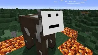 Minecraft, but we corrupted the textures
