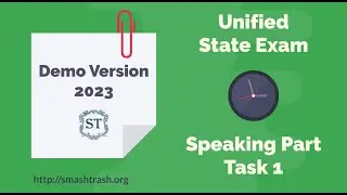 EGE 2023 Demo Speaking Part Task 1