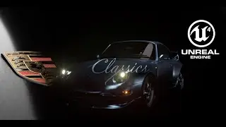 Classics. | Ray tracing a Car Studio Scene in UE4.23