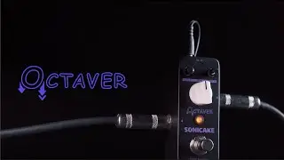 SONICAKE Octaver | Analog Classic Octave Pedal for Guitar & Bass