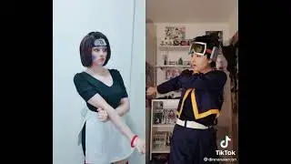 Cosplay tiktok Rin e Obito