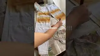 Resultado da calça DIY de brechó inspirada no Pinterest!! Pt 2