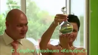 Песочная церемония на свадьбу в Самаре