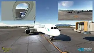 MSFS 2020 OSAKA JAPAN (RJOO) TO HONG KONG (VHHH) BOEING 787-9