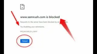 How to Fix the Requests to the Server have been Blocked by an Extension
