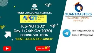 TCS NQT 2020 Day 1 Coding Solutions | TCS NQT Programing Logic | TCS NQT 2021
