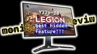 Lenovo LEGION Y32p-30 4K 144Hz Gaming Monitor KVM FEATURE is great!
