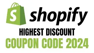 Shopify Coupon Code💥Shopify Promo Code💥Shopify Discount Code