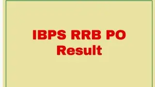 ibps rrb po result|| rrb po result kese check kre? ibps rrb po result