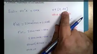 Critical Numbers 7