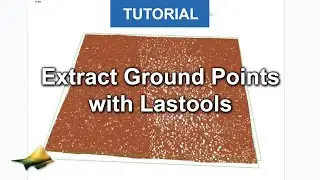 How to Use Lastools to Extract Ground Classified Points