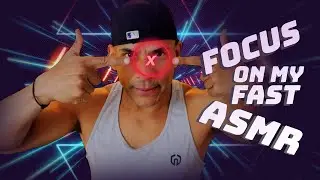 FOCUS ON MY FAST ASMR - HYPNOTIC TINGLES to sleep or relax for background sounds