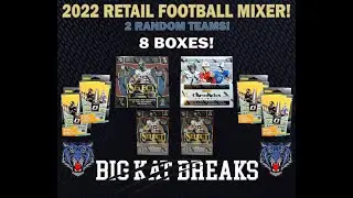 WEDNESDAY NITE BREAKS! w/JP 2022 Select Football Donruss Optic Football Chronicles MIXER! 2 RANDOM!