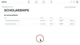 How students update a scholarship status - US