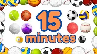 Sports Ball Names For All in 15 Minutes | Easy English Sports Balls