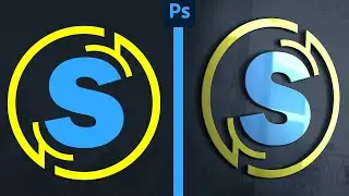 How To Make 3D Logo in Photoshop Logo Design Tutorial